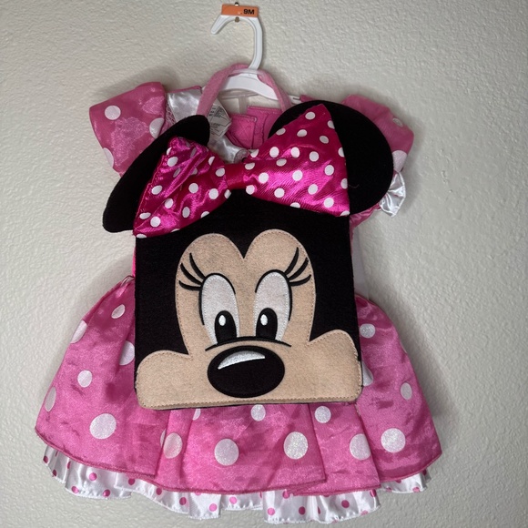 Disney Minnie Mouse Costume, Size 18-24 Months, Comes With Minnie Candy Bag - Picture 6 of 9